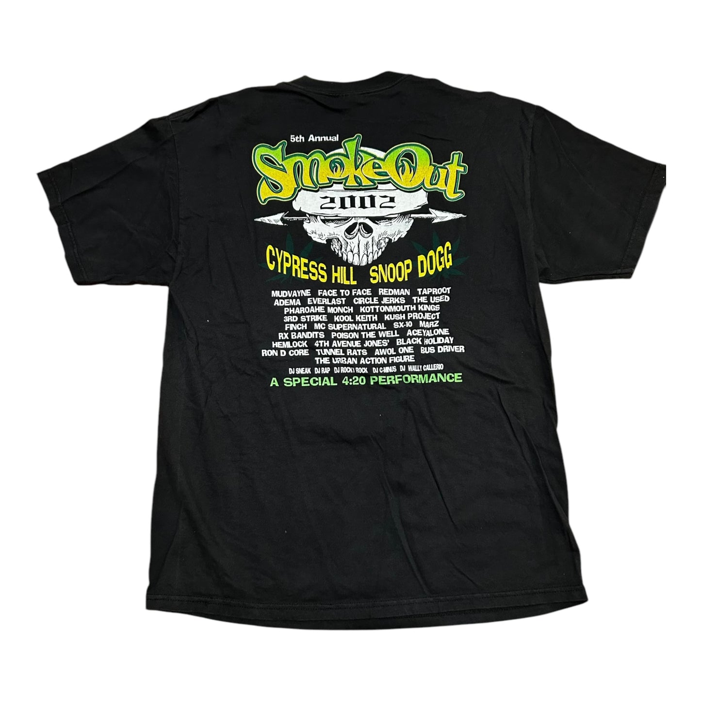 2002 Cypress Hill Smoke Out shirt