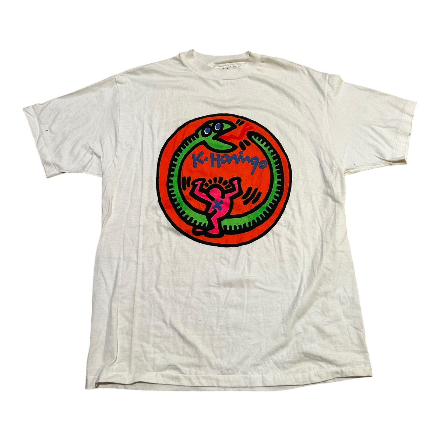 90s Keith Haring Art Shirt
