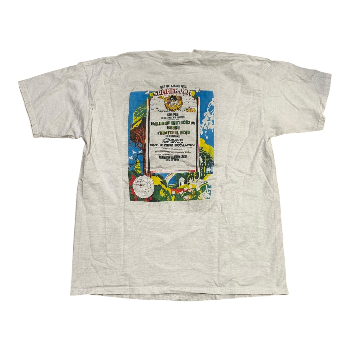 90s Allman Brothers Band Summer Jam Shirt